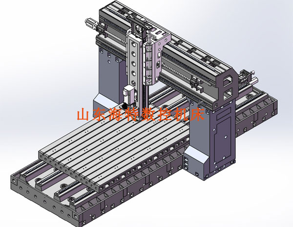 HLC2520數(shù)控龍門銑床光機(jī)